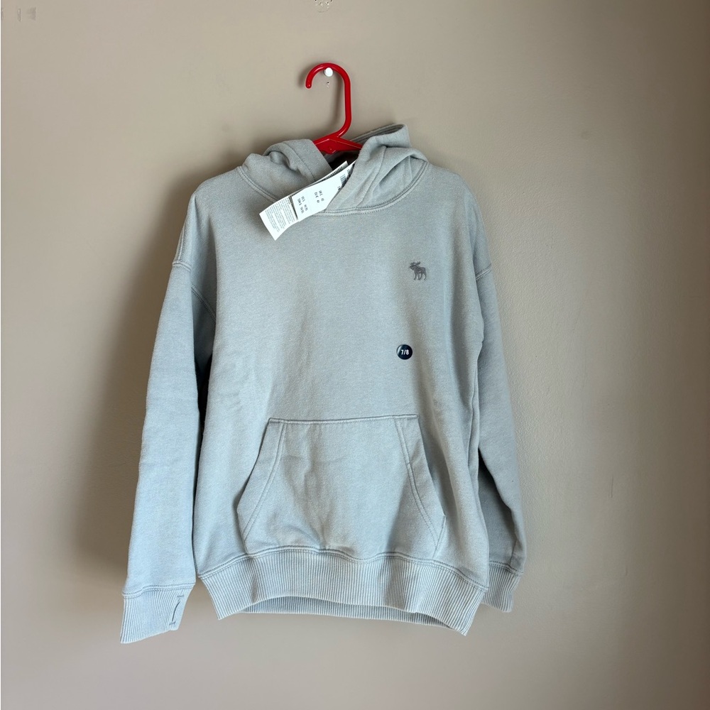 Abercrombie Kids Light Gray Hoodie